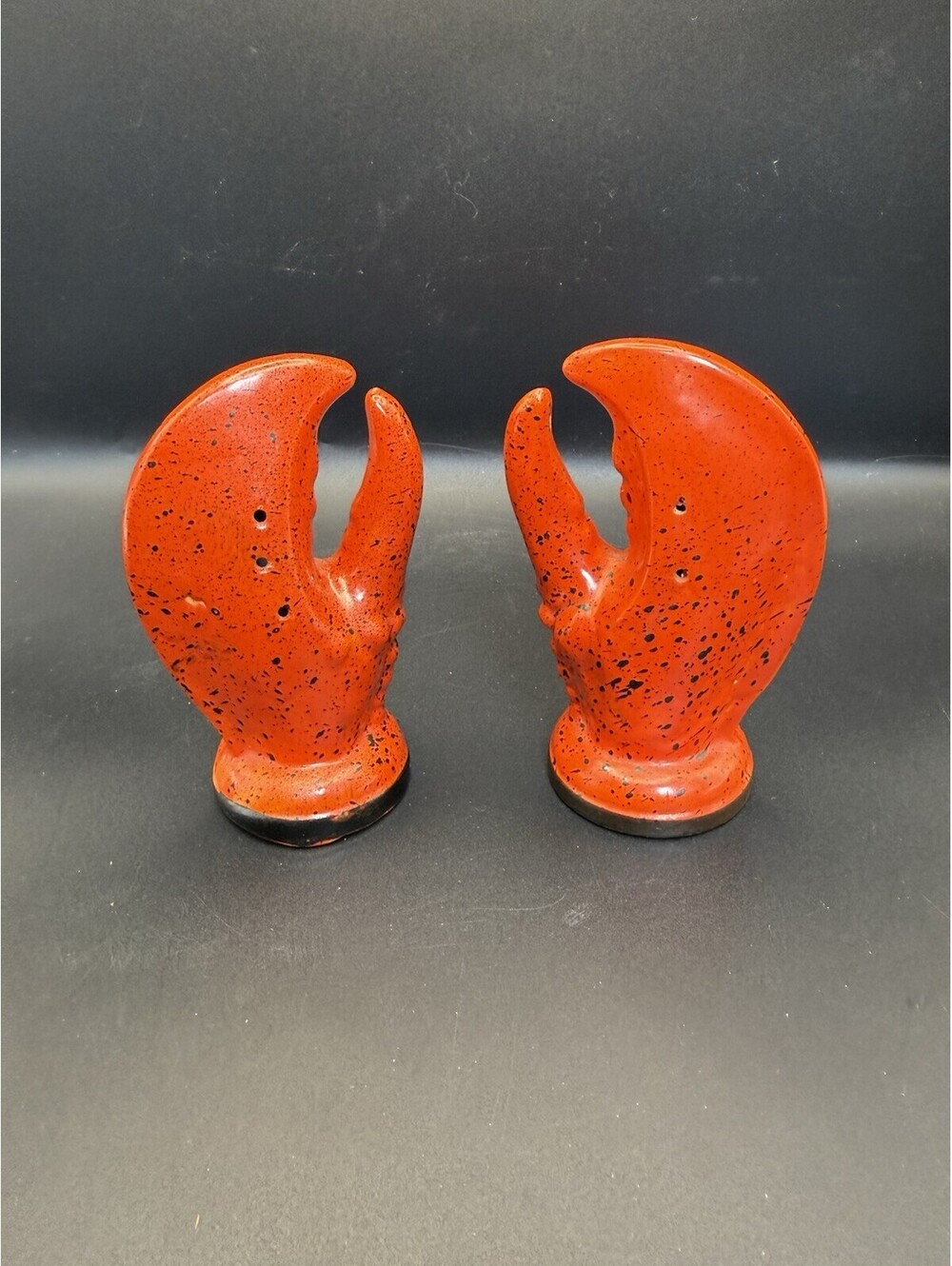 Lobster Claw Salt And Pepper Shakers- Mid Century, Japan
